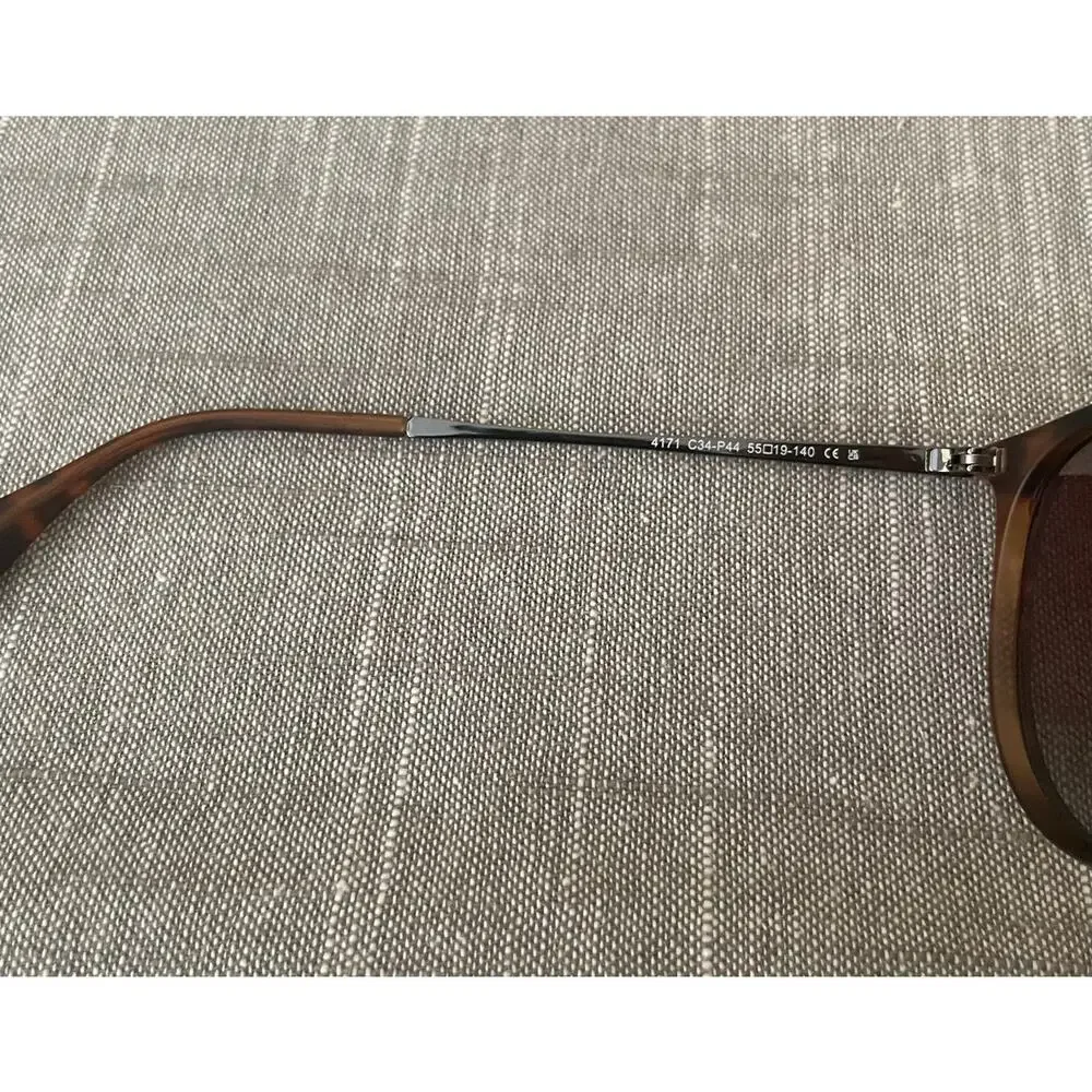Womens Polarized Brown Tortoise Shell  Round Sunglasses